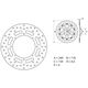 BREMBO / ブレンボ ORO (オーロ) ブレーキディスク ラウンドフィックス | 68B40769