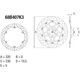 BREMBO / ブレンボ ORO (オーロ) ブレーキディスク ラウンドフィックス | 68B407K3