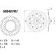 BREMBO / ブレンボ SERIE ORO (オーロ) (セリエ オーロ) フィックスド フロント ブレーキディスク タイプ 68B407M7 | 68B407M7