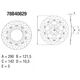 BREMBO / ブレンボ ORO (オーロ) ブレーキディスク ラウンドフローティング | 78B40829