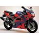 Powerbronze / パワーブロンズ スタンダードスクリーン フロストサファイヤ ブルー KAWASAKI ZX6-R, F1-F3 95-97 | 410-K117-018
