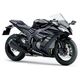 Powerbronze / パワーブロンズ スタンダードスクリーン ソリッドブラック KAWASAKI ZX10-R, 11-15 | 410-K164-003