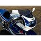 Powerbronze / パワーブロンズ スタンダードスクリーン フロストサファイヤ ブルー SUZUKI GSXR1100, 91-92 | 410-S140-018
