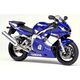 Powerbronze / パワーブロンズ スタンダードスクリーン フロストサファイヤ ブルー YAMAHA YZF-R6, 96-02 | 410-Y119-018