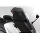 Powerbronze / パワーブロンズ スクータースクリーン ソリッドブラック YAMAHA TMAX 530, 12-16 (350 MM) | 410-Y163-003
