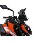 Powerbronze / パワーブロンズ ライトスクリーン ソリッドブラック KTM 125 DUKE, 17-19,390 DUKE, 17-19 (260 MM) | 430-U260-003