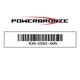 Powerbronze / パワーブロンズ ライトスクリーン BMW F900R 20 (高さ: 230 MM) レッド | 430-U281-005