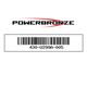 Powerbronze / パワーブロンズ ライトスクリーン HONDA MONKEY 18-20 (高さ: 285 MM) レッド | 430-U299A-005