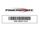 Powerbronze / パワーブロンズ ヘッドライトプロテクター BMW S1000RR 19-20 ライムグリーン  | 440-B603-011