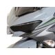 Powerbronze / パワーブロンズ ヘッドライトプロテクター ソリッドブラック KAWASAKI NINJA 400, 18-19 | 440-K600B-003