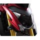 Powerbronze / パワーブロンズ ヘッドライトプロテクター ソリッドブラック SUZUKI GSX-S1000, 15-19 | 440-S553-003