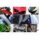 Powerbronze / パワーブロンズ ヘッドライト  プロテクター TRIUMPH SPEED III ブラック | 440-T073-003