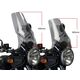 Powerbronze / パワーブロンズ アジャスタブルスクリーン ROYAL ENFIELD HIMALAYAN 18-20 ライトティント | 485-RE101-001
