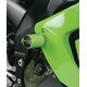Powerbronze / パワーブロンズ バジェットクラッシュポストセット (クラッシュバー), アンバー KAWASAKI ZX10-R, 04-05 (DRILL フェアリング) | 513-K106-007