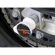 Powerbronze / パワーブロンズ スイングアームプロテクターキット, イエロー プラスチック BMW F800R, 15-19 | 514-B103-006