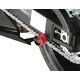 Powerbronze / パワーブロンズ スイング アーム プロテクター キット HONDA CBR600RR 07-11 ブラック プラスチック | 514-H108-003