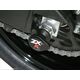 Powerbronze / パワーブロンズ スイング アーム プロテクター キット KAWASAKI ZX6-R 09-11 アンバー プラスチック | 514-K117-007