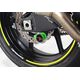 Powerbronze / パワーブロンズ スイングアームプロテクターキット, ホワイト プラスチック KAWASAKI ZX6-R, 13-17 | 514-K126-004