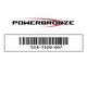 Powerbronze / パワーブロンズ スイングアームプロテクターキット TRIUMPH TIGER 900 20/TIGER 900 GT 20/TIGER 900 RALLY 20 アンバー プラスチック | 514-T109-007