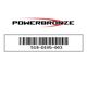 Powerbronze / パワーブロンズ フォークプロテクター DUCATI DIAVEL 1260 19-20 ブラック プラスチック | 518-D105-003
