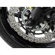 Powerbronze / パワーブロンズ フォークプロテクター ホワイト プラスチック KAWASAKI VERSYS 650, 15-19 | 518-K115-004