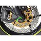 Powerbronze / パワーブロンズ フォークプロテクター ブルー プラスチック KAWASAKI ZX6-R, 13-17 | 518-K116-008