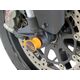 Powerbronze / パワーブロンズ フォークプロテクター ホワイト プラスチック KTM 1290 SUPER DUKE GT, 16-18 | 518-KT101-004