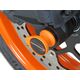 Powerbronze / パワーブロンズ フォークプロテクター KTM 890 DUKE R 20 イエロー プラスチック | 518-KT104-006