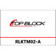 Top-Block / トップブロック フレームスライダー KTM Duke 125,200 (11-16), カラー: アルミニウム | RLKTM02-A