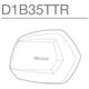 Shad / シャッド スペアパーツ サイドケースリッド右 SH35 アルミニウム | D1B35TRR