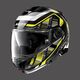NOLAN / ノーラン Modular Helmet N100.5 Plus Starboard N-com Black Yellow | N1P000494046