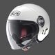 NOLAN / ノーラン Jet Helmet N21 Classic Metal White | N2N000103005