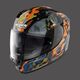 NOLAN / ノーラン Full Face Helmet N60.6 Foxtrot N-com Orange Blue Black | N66000591034