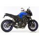 SHARK / シャークマフラー SRC 4 complete exhaust system (3-1), Black, Round | 845136