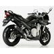 HURRIC / フリック Supersport slip on exhaust (4-1), Black | 63502655