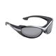 Held / ヘルド Motorcycle Glasses, Black Frame, Grey Glasses | 9647-00-01-Stk