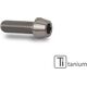 CNC Racing / シーエヌシーレーシング Screw M8x25 - Titanium | KV385X