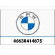 BMW純正 ヘッドライト ラジエター カバー LH | 46638414875