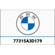 BMW 純正 Sticker, wheel rim | 77315A3D179
