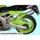 Pyramid Plastics / ピラミッドプラスチック Kawasaki ZX6-R ハガー グロスグリーン 1998>1999 | 07322D
