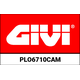 Givi / ジビ スペシフィックパニアホルダー PL ONE-FIT Trekker Outback MONOKEYR CAM-SIDE | PLO6710CAM