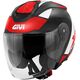 GIVI / ジビ X.25 TARGET, Black / White / Red, Size XL | HX25FTGBW61