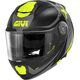 GIVI / ジビ X.27 DIMENSION, Matt Black / Titanum / Yellow, Size L | HX27FDMBY60