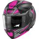 GIVI / ジビ X.27 SECTOR LADY, Matt Black / Titanium / Fuchsia, Size XS | HX27FSEBF54