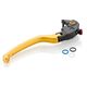 Rizoma / リゾマ  Brake / Clutch Levers "3D", Natural Anodized | LBJ500A