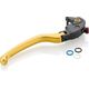 Rizoma / リゾマ  Brake Lever “3D” with Remote Adjuster predisposition, Black Anodized | LBK500B