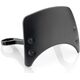 Rizoma / リゾマ  Low headlight Fairing with Headlight fairing Adapter, Black Anodized | ZBW077B
