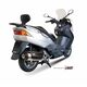 MIVV / ミヴマフラー URBAN Full sys. 1x1 Muffler STAINLESS STEEL For SUZUKI BURGMAN 125 | C.SU.0008.B
