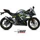 MIVV / ミヴ SPORT DELTA RACE SLIP-ON Muffler BLACK STAINLESS STEEL for KAWASAKI Z 125 2019 ECE approved (Euro4) | K.048.LDRB