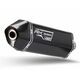 MIVV / ミヴマフラー SPORT Full sys. 2x1 Muffler SPEED EDGE STEEL BLACK WITH CATALYZER CONVERTING KIT For KYM | O.009.LRB